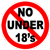 No Under 18 Permitted to Gamble
